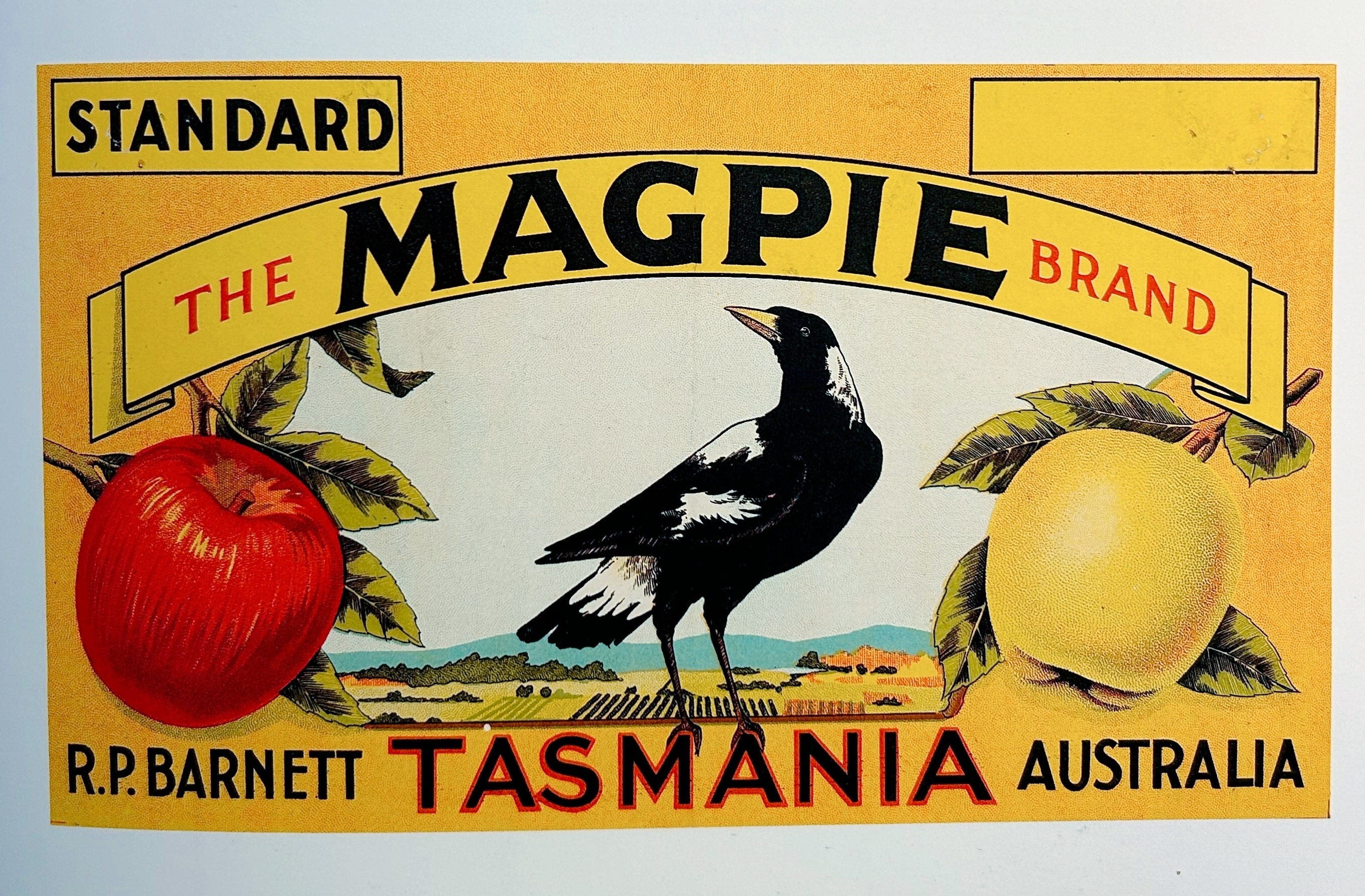 the art of apple labels - by Julia Matusik