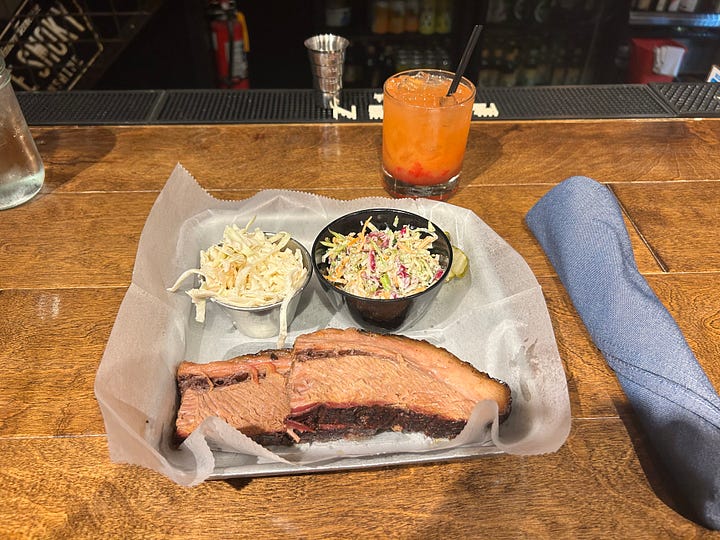 tray, food, drink, building