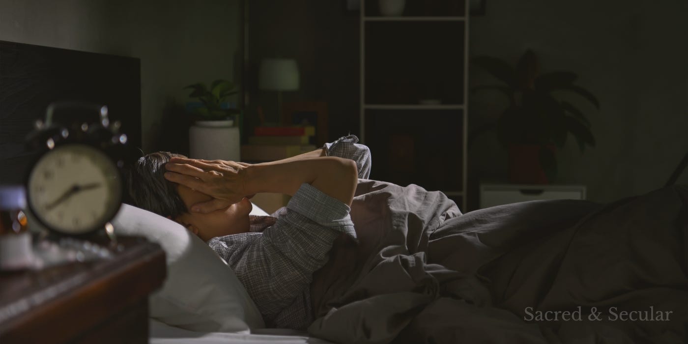 A softly lit bedroom at night with a figure lying awake beneath moonlight, creating a quiet atmosphere of reflection, uncertainty, and dreamlike mystery. A softly lit bedroom at night with a figure lying awake beneath moonlight, creating a quiet atmosphere of reflection, uncertainty, and dreamlike mystery.