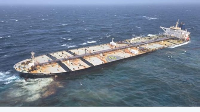 strand tanker off Oman