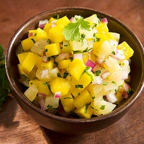 Melon and Pineapple Salsa
