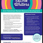 Ontario teachers’ union recruiting writers for “anti-Palestinian racism” resource