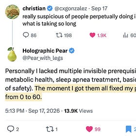 How @Pear_with_legs mitigated his external bottlenecks