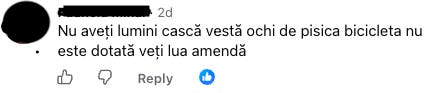 comentarii Cristian Gentea postare facebook bicicleta