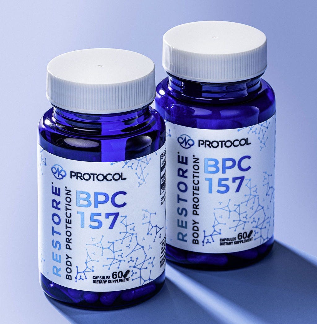 Restore BPC-157, 500mcg, 60 Capsules Restore Body Protection BPC-157 Restore BPC-157, 500mcg, 60 Capsules Restore Body Protection BPC-157