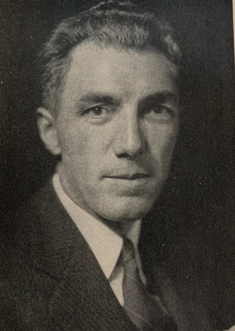 Ford Frick headshot circa 1940.
