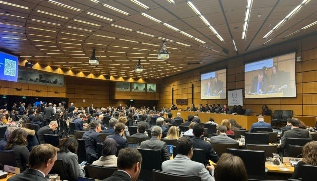 Ukraine urges suspension of Russia's membership at extraordinary IAEA board meeting Ukraine urges suspension of Russia's membership at extraordinary IAEA board meeting