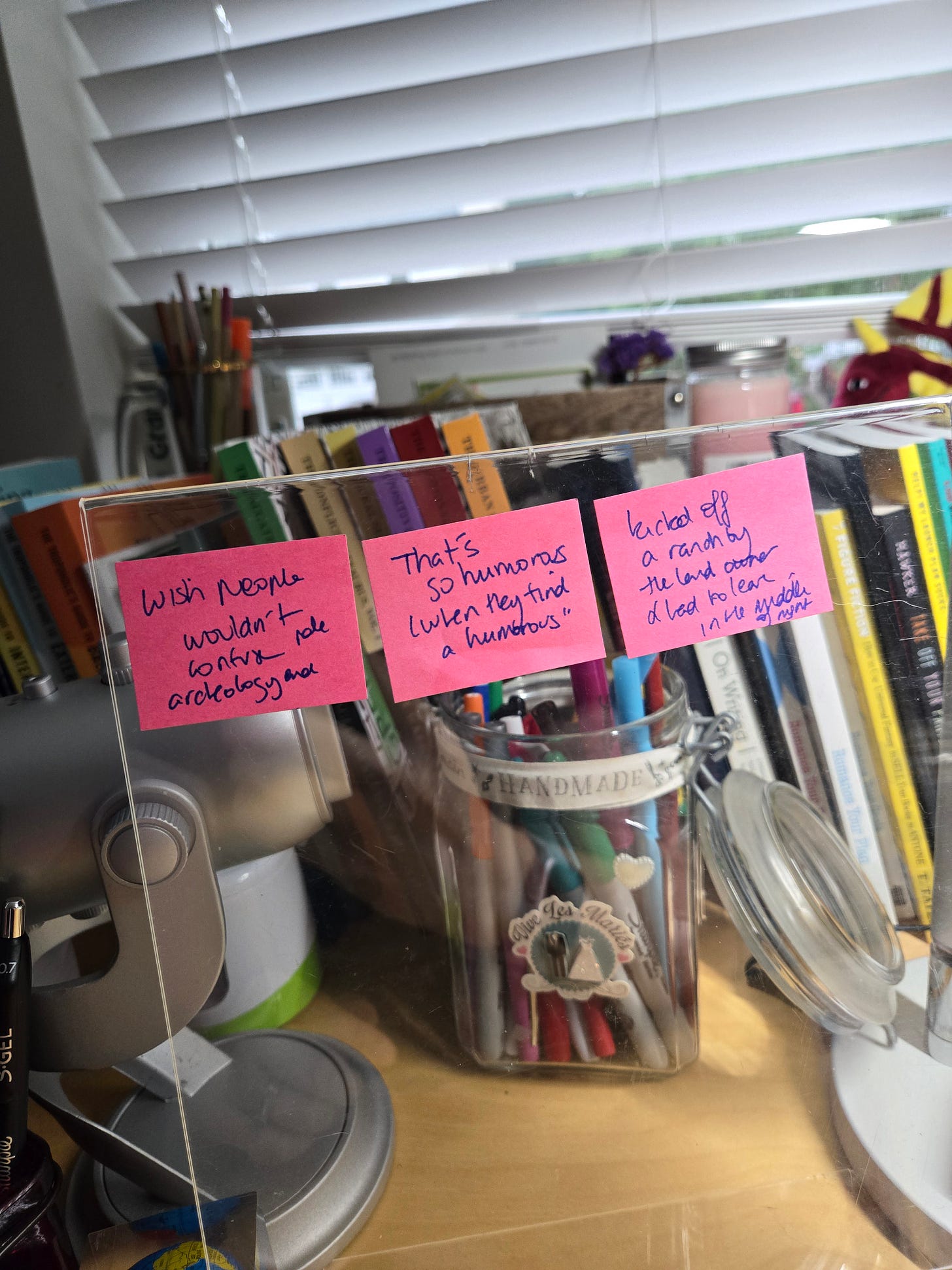 reminders for my work in progress