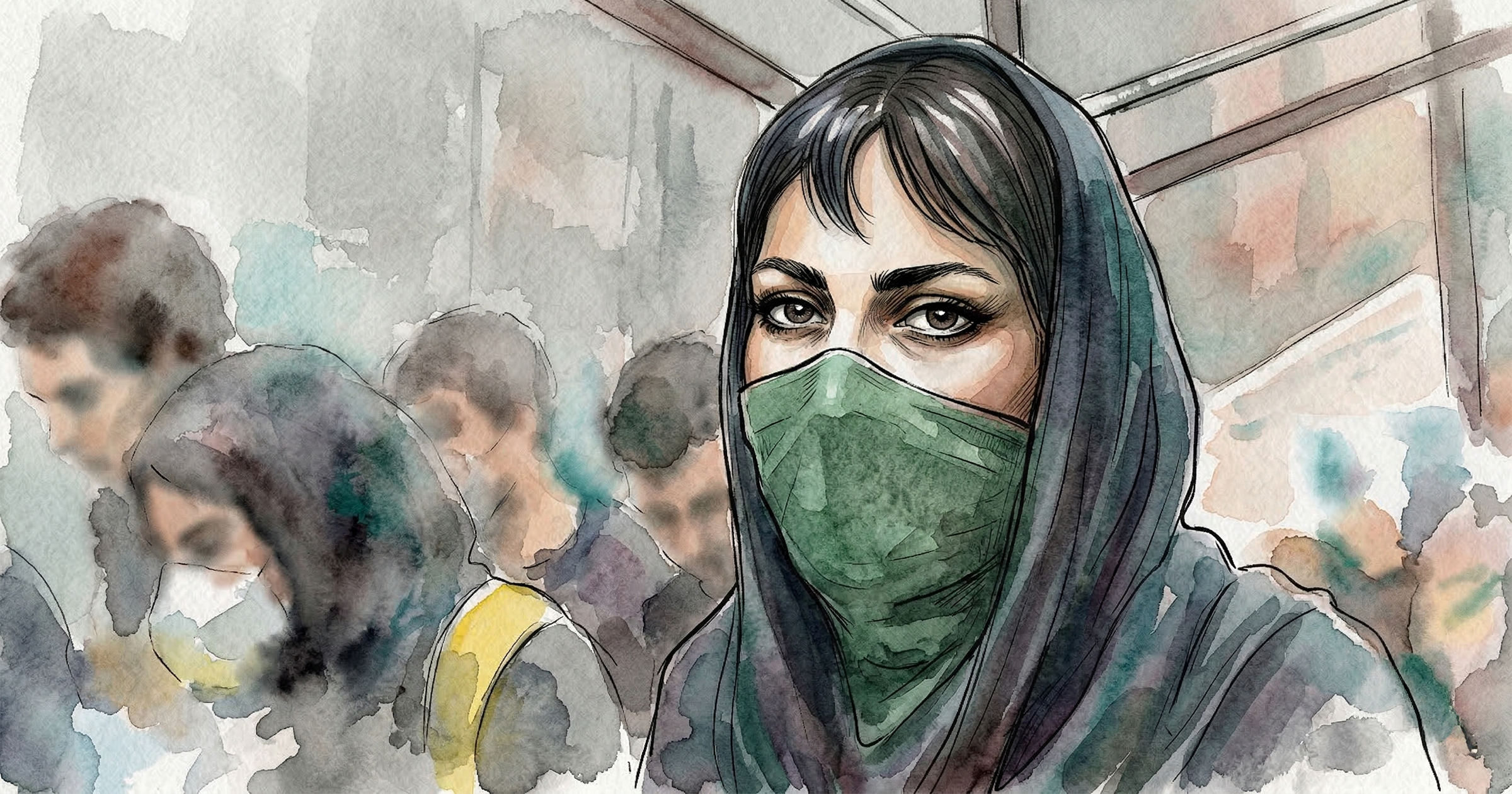 Iranian Documentary ‘As I Lay Dying’ To Screen in IDFA 2025’s Opening Shorts Program - Illustration by Souzian Dispatch Iranian Documentary ‘As I Lay Dying’ To Screen in IDFA 2025’s Opening Shorts Program - Illustration by Souzian Dispatch
