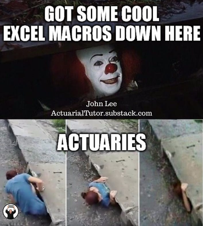 Got some cool Excel macros...