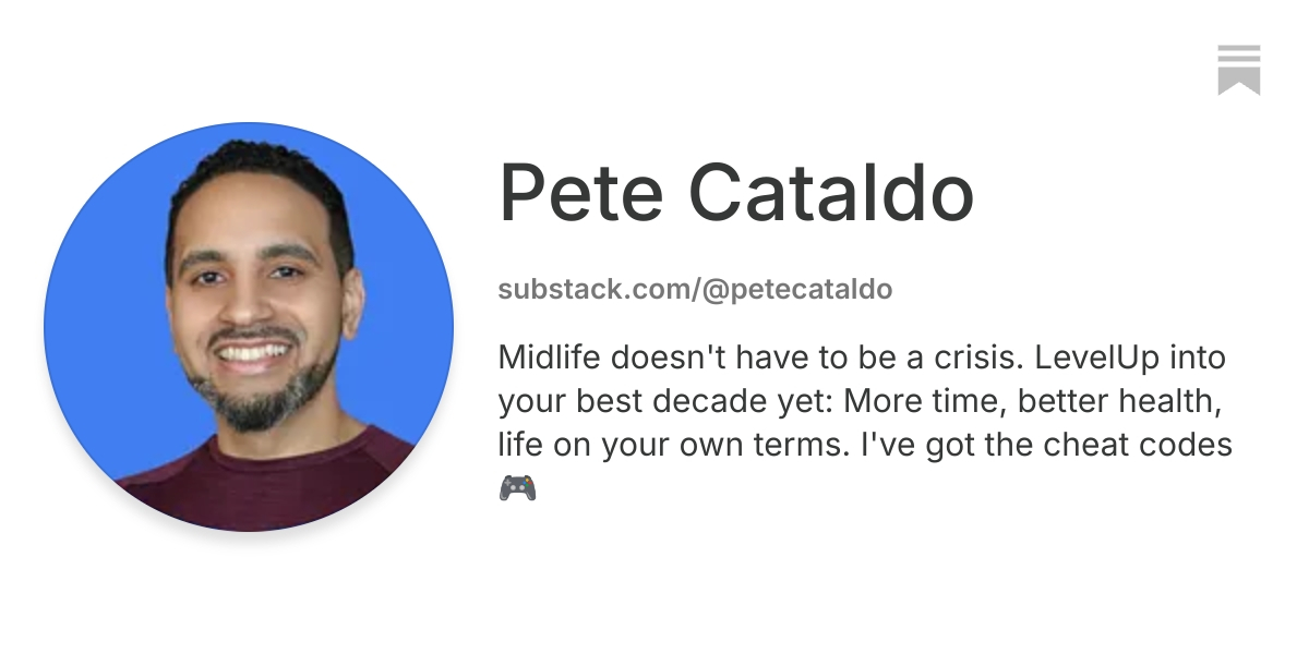 Pete Cataldo | Substack