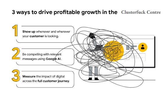 The messy middle is now the clusterfuck centre The messy middle is now the clusterfuck centre