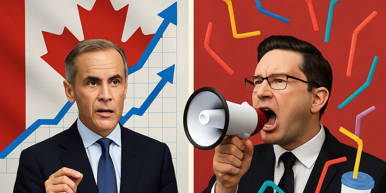 Leadership vs. Lunacy: Carney’s Canada vs. Poilievre’s Plastic Populism