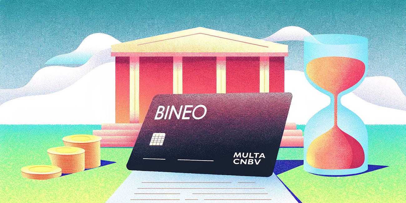 CNBV multa a Bineo y otros bancos por fallas de capital y prevención de lavado