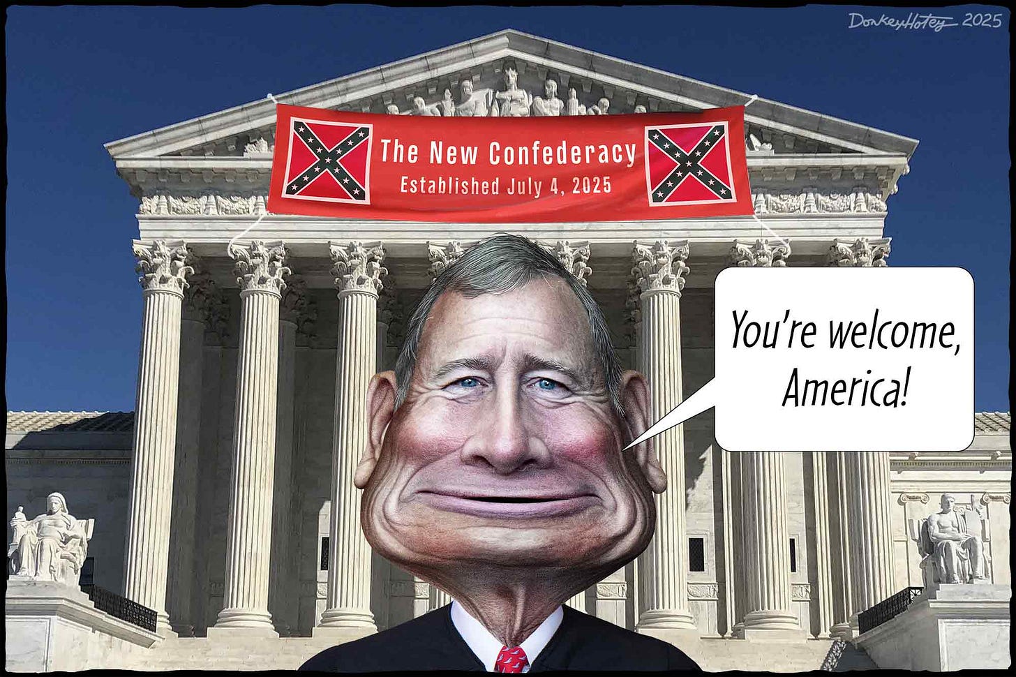 Trump and the Rise of the New Confederacy: It's All John Roberts's Fault - WhoWhatWhy Trump and the Rise of the New Confederacy: It's All John Roberts's Fault - WhoWhatWhy