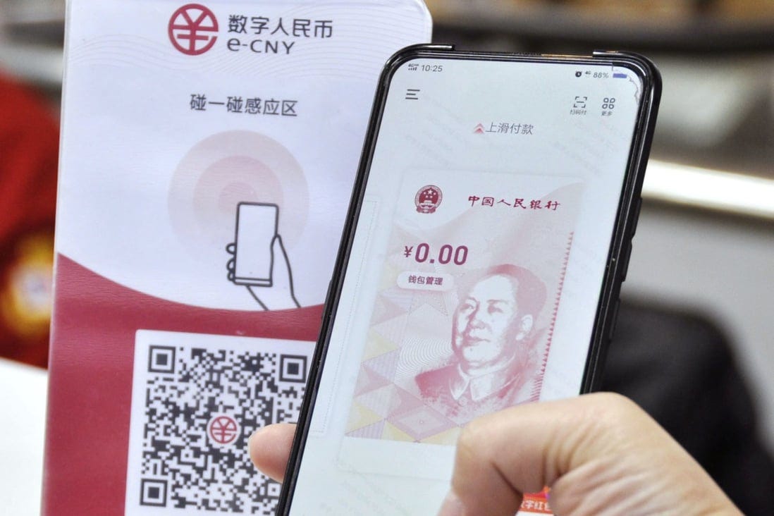 China's digital yuan: e-CNY wallet tops download charts in Apple and Xiaomi  app stores ahead of Lunar New Year | South China Morning Post