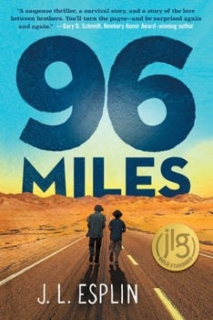 Paperback 96 Miles Book
