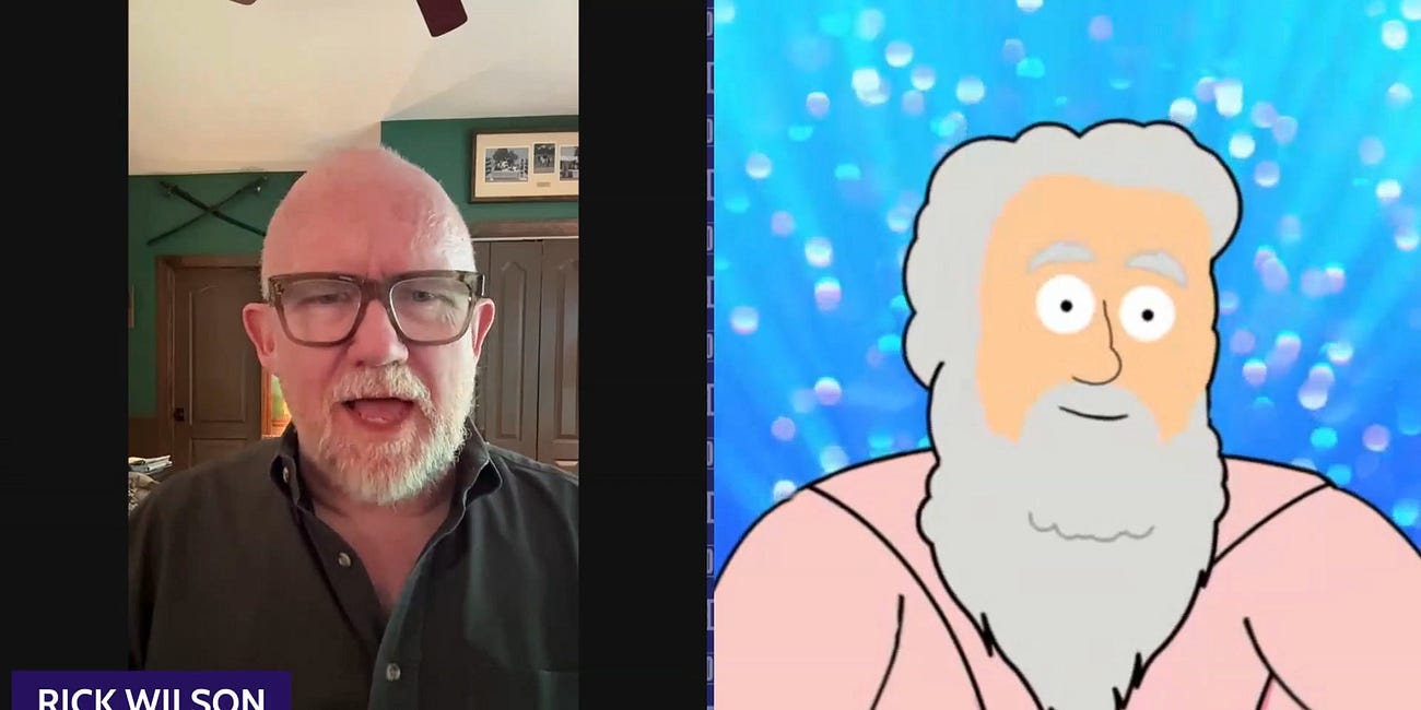 Rick Wilson Talks to God!