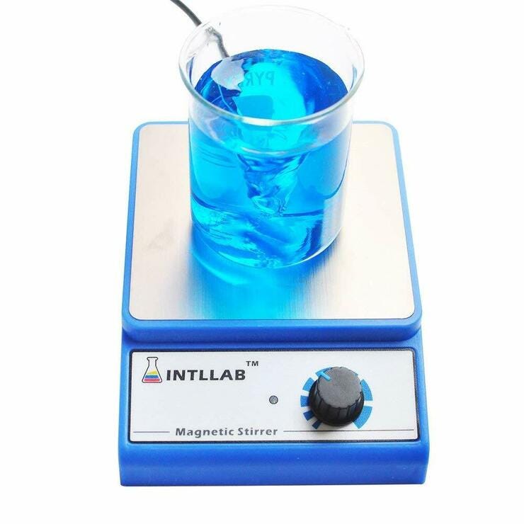 Magnetic stirrer (used for mixing liquid cultures)