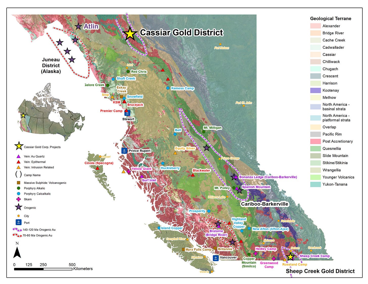 Why Orogenic Gold? – Cassiar Gold