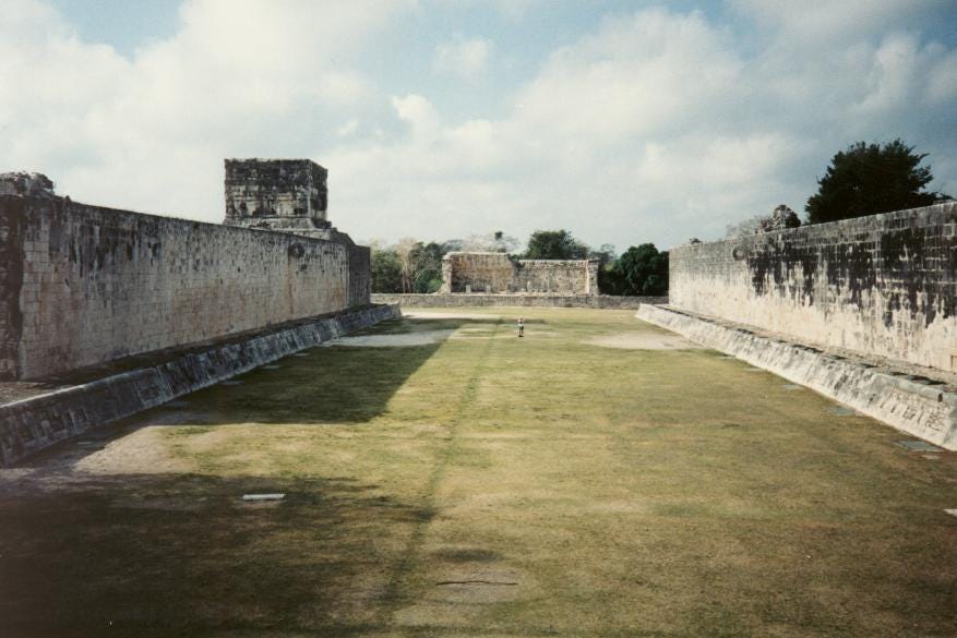 Great Ball Court. photo credit: Jeff Fromm, 1995