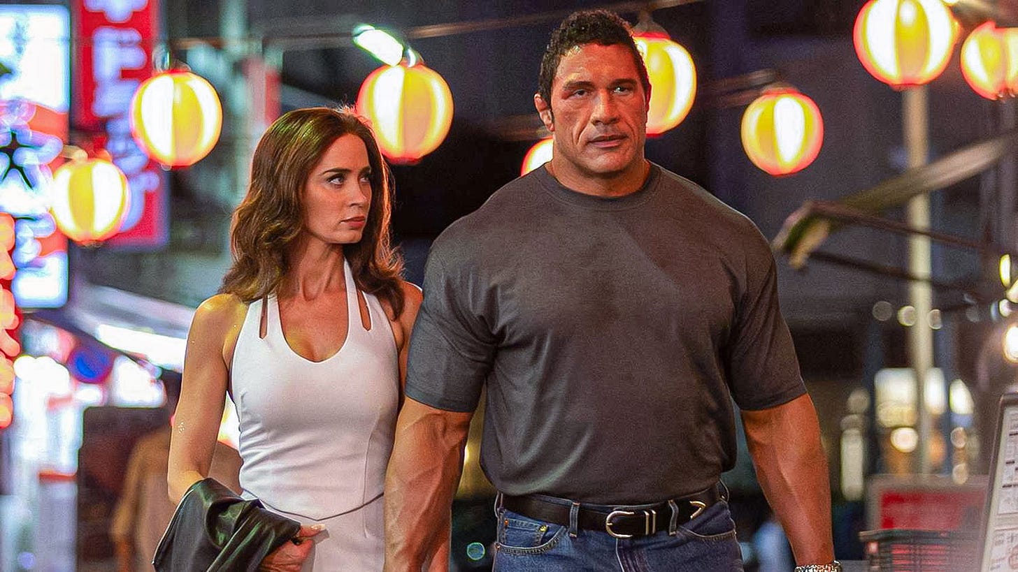 the smashing machine full cast who plays who in dwayne johnson sports biopic