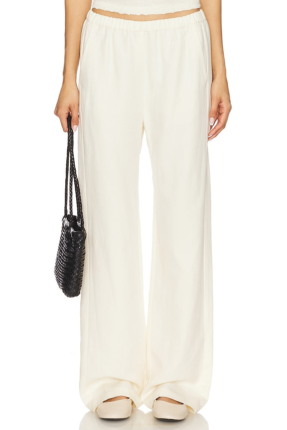 view 1 of 6 Twill Everywhere Pant in Vanilla