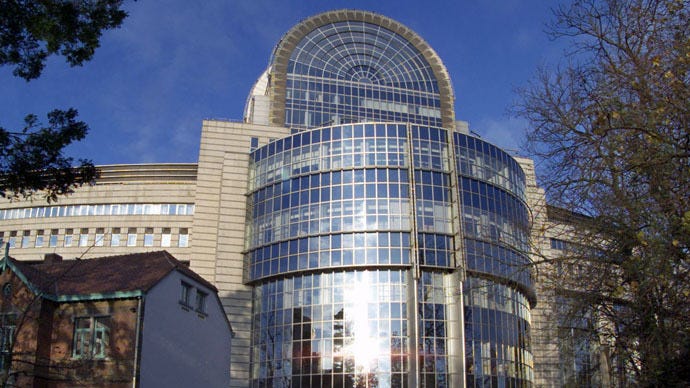 European Parliament building evacuated in Brussels after bomb alert
