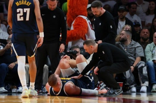 Nikola Jokic knee injury update: Nuggets center avoids ACL tear Nikola Jokic knee injury update: Nuggets center avoids ACL tear