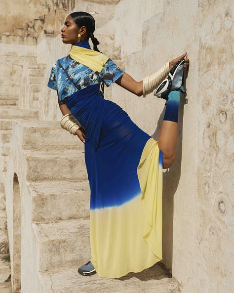 Photography: Bharat Sikka · Creative: Ger Tierney· Styling: Raphael Hirsch · Production: Elements ·