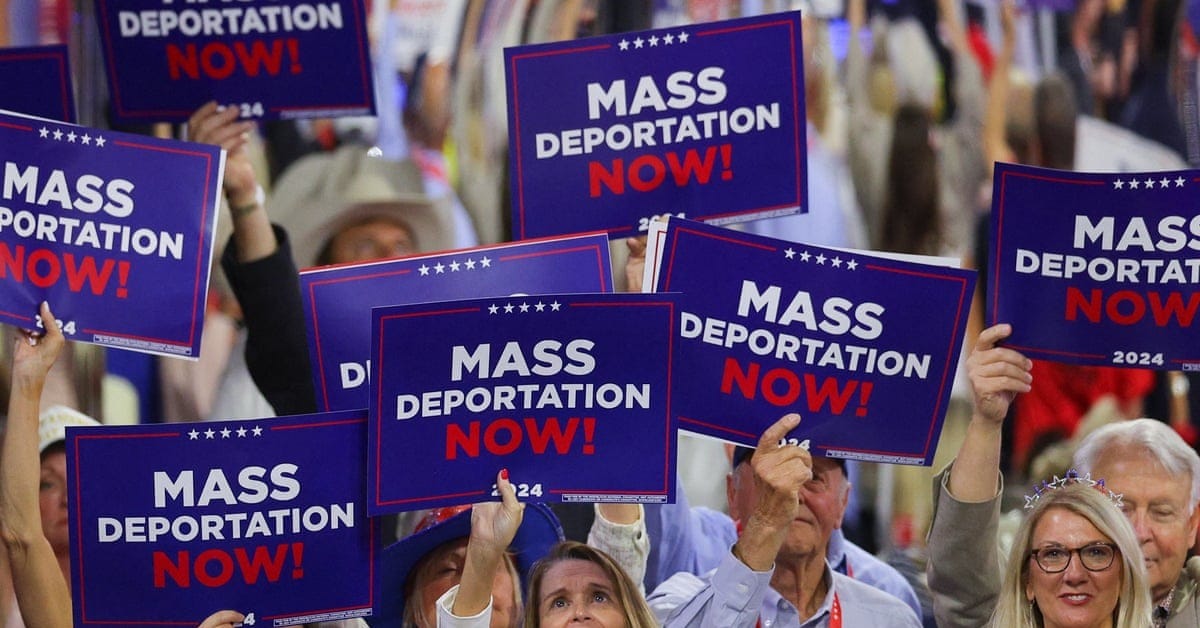 Republicans cheer for 'mass deportation' – a dark new chapter in America's  history of othering 'them' | Jeff Yang | The Guardian