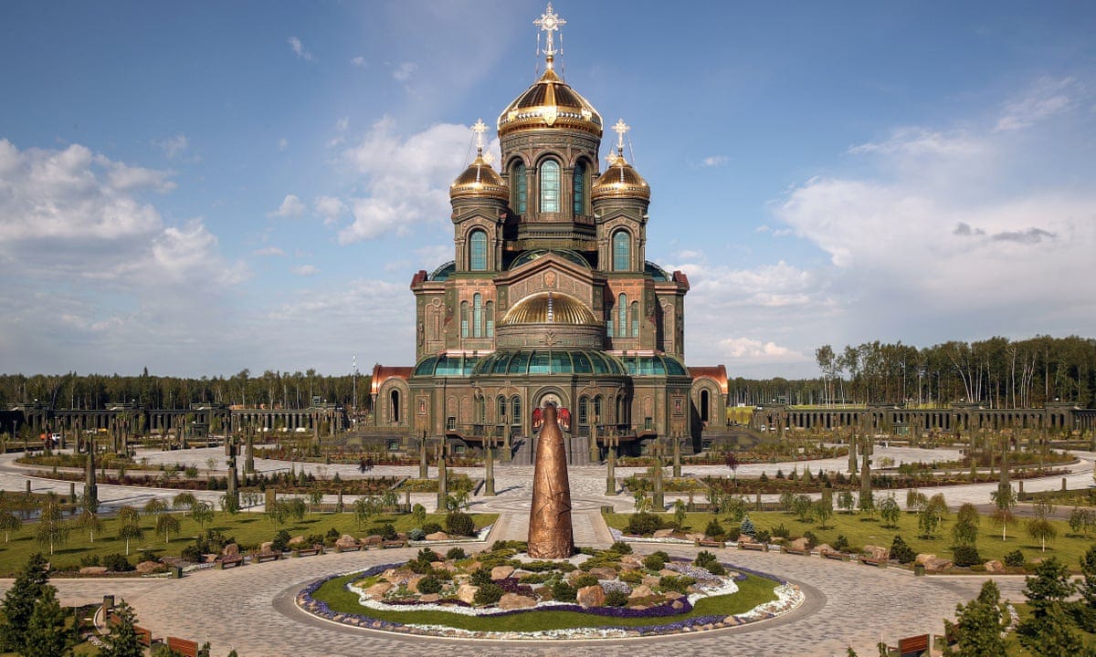 Angels and artillery: a cathedral to Russia's new national identity | Russia | The Guardian Angels and artillery: a cathedral to Russia's new national identity | Russia | The Guardian
