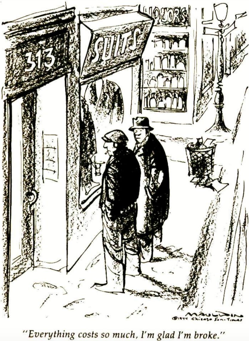 Editorial Cartoon by Mauldin