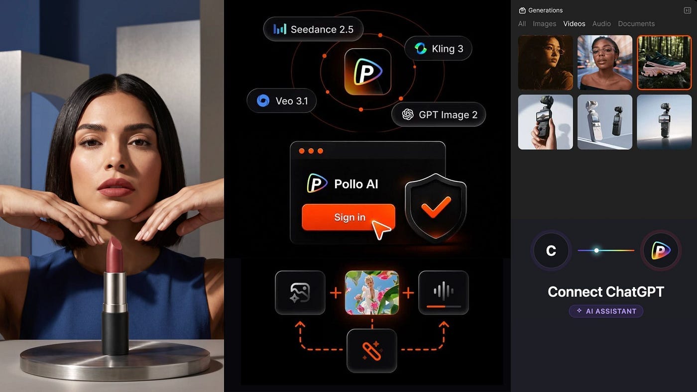 Access AI image/video models in ChatGPT with Pollo AI’s MCP. Image by Jim Clyde Monge Access AI image/video models in ChatGPT with Pollo AI’s MCP. Image by Jim Clyde Monge