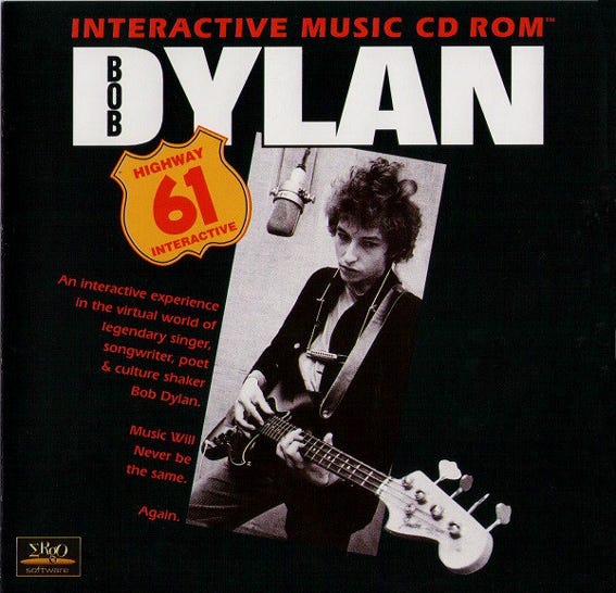 Highway 61 Interactive (CD ROM) | Bob Dylan ISIS Magazine