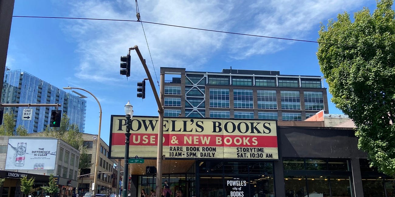 The world in a bookstore