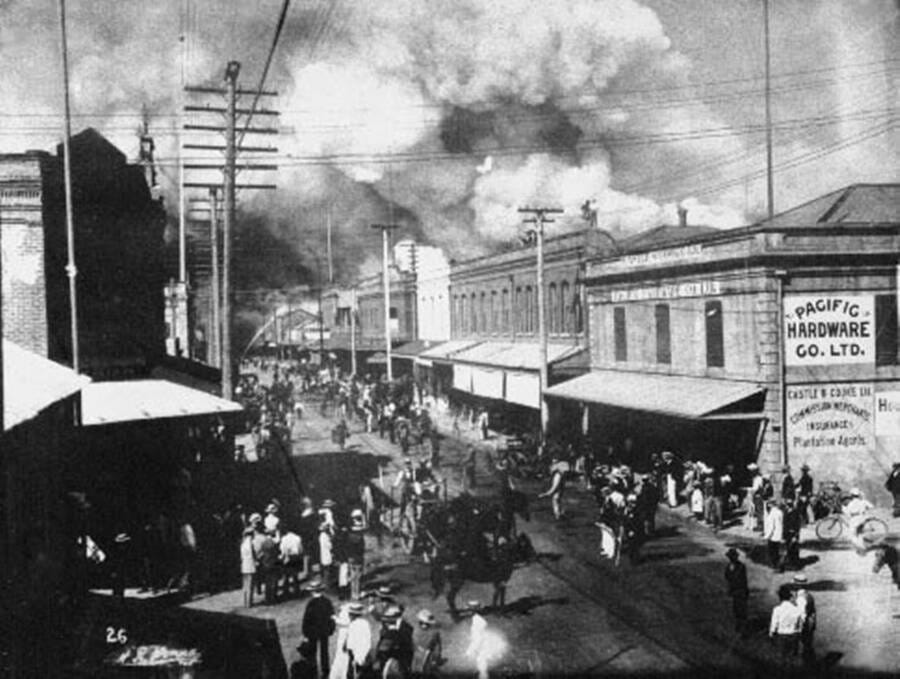 Honolulu Chinatown Fire