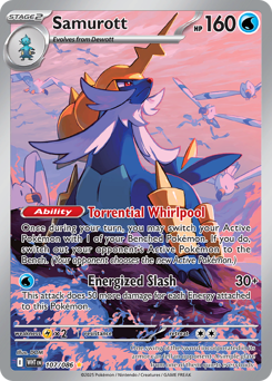 Samurott — White Flare, 107/086