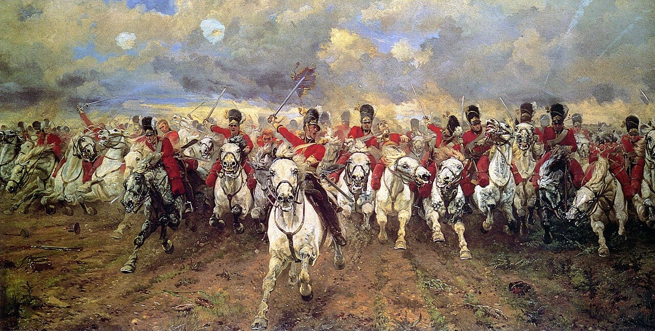 Elizabeth Thompson, Scotland Forever!, 1881 Elizabeth Thompson, Scotland Forever!, 1881