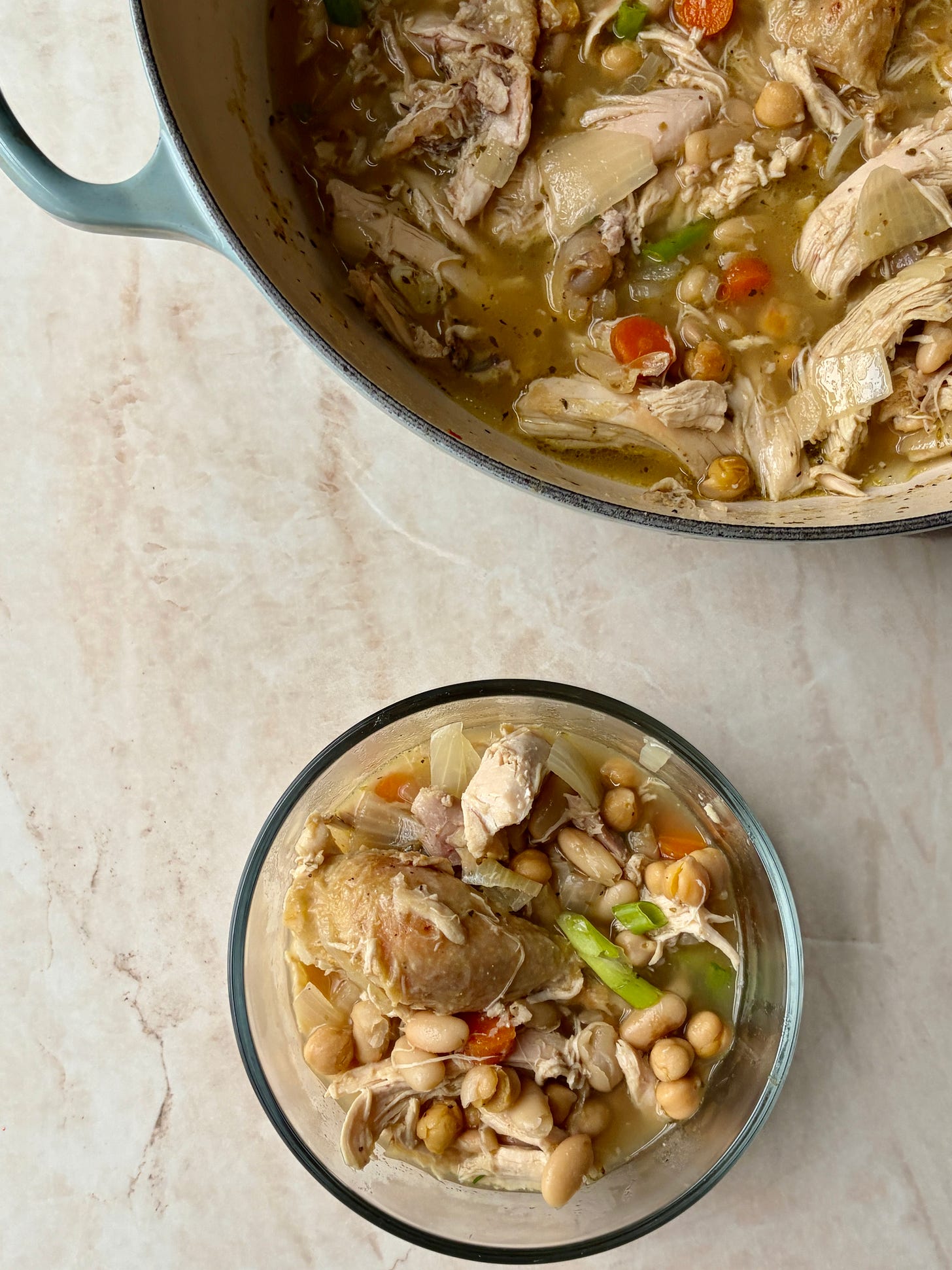 Rotisserie white chicken chili soup