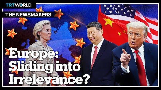 Squeezed by China and the US, is Europe losing its relevance? Squeezed by China and the US, is Europe losing its relevance?