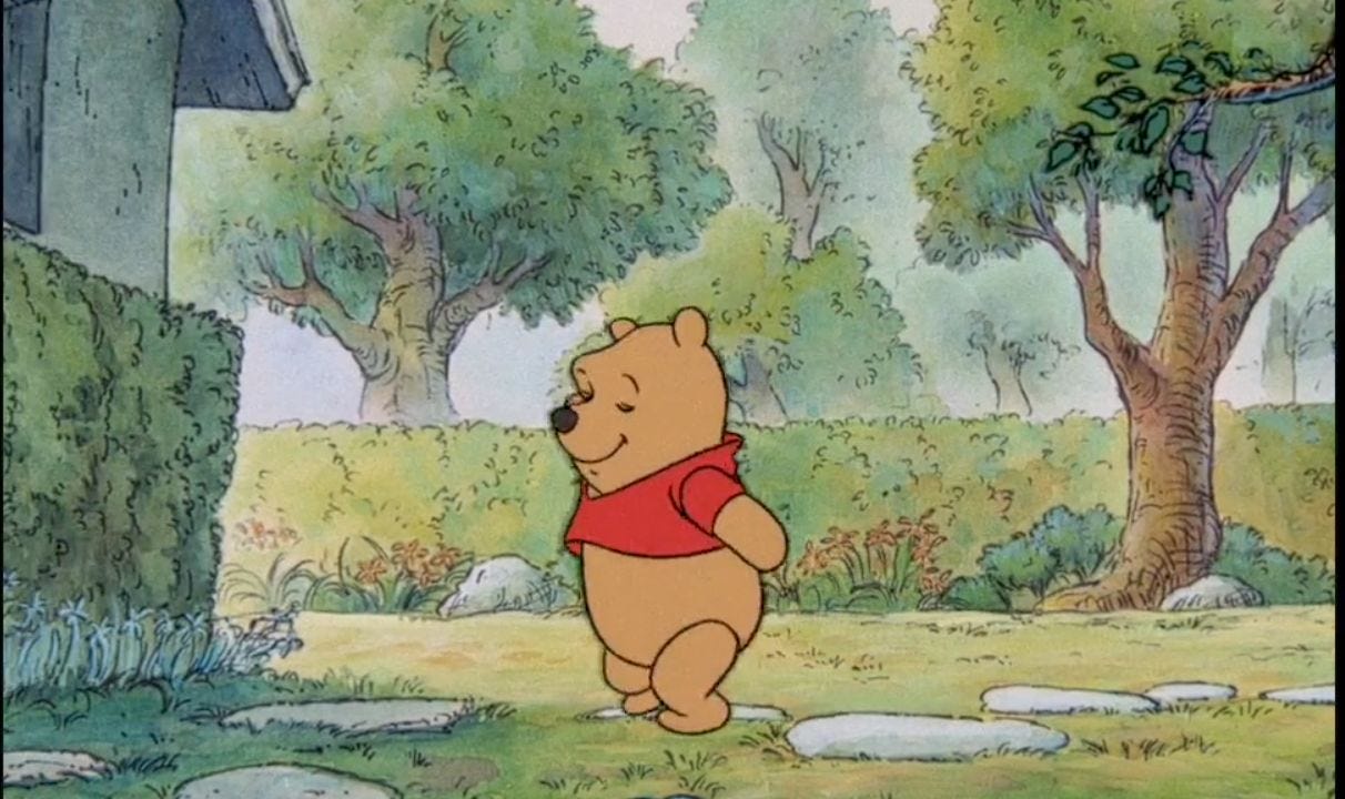 Pooh Bear, Winnie-The-Pooh Bear!! - An Abstract Human