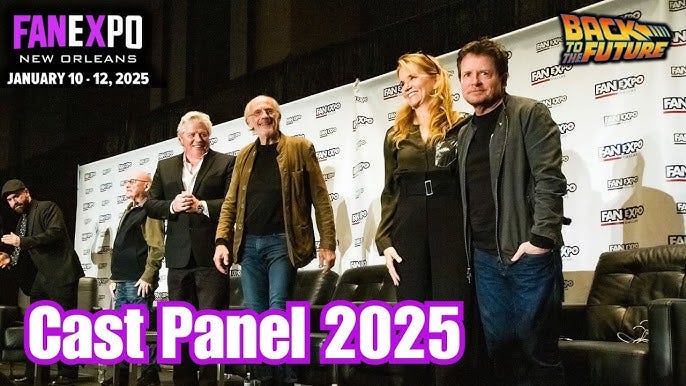 The ULTIMATE Back to the Future Reunion Experience at Fan Expo New Orleans  2025!