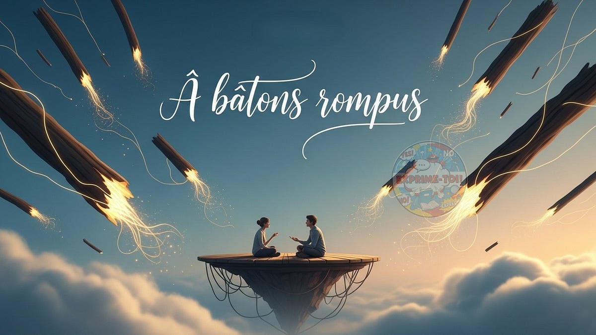 À bâtons rompus : sens et origine de l’expression