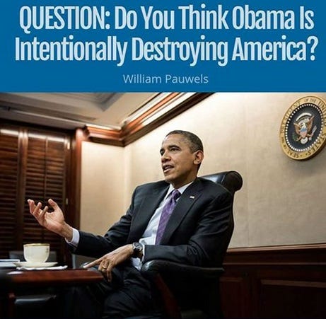 Obama Intentionally Obama Intentionally