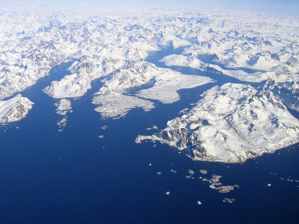 Greenland | Aerial view of Greenland seen from flight DL 006… | Flickr