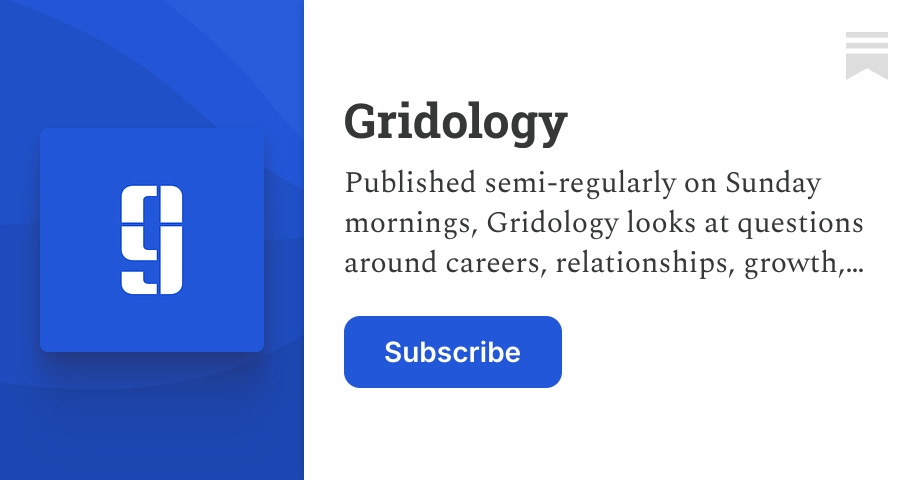 Gridology | Ross Gordon | Substack