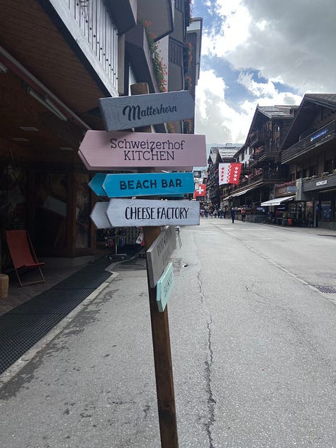 Pictures of Zermatt after the sun came out