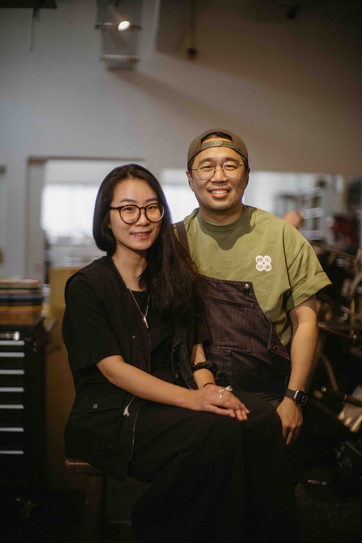 Michelle and Hoong, The Gentlemen's Press and HRVST.store Michelle and Hoong, The Gentlemen's Press and HRVST.store