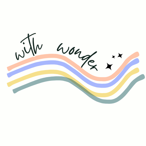 with wonder